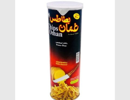 شيبس عمان بنكهة الفلفل الحار 137 غرام 